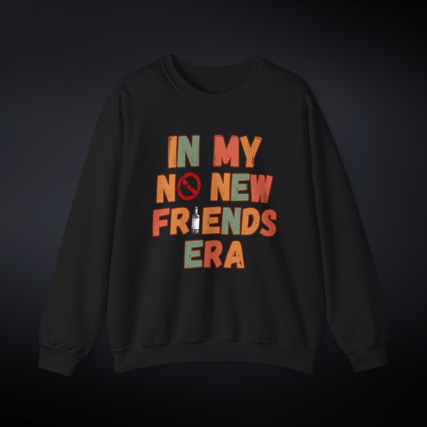 No New Friends Sweater | Cozy Cute Sweater | Hibernation Sweater