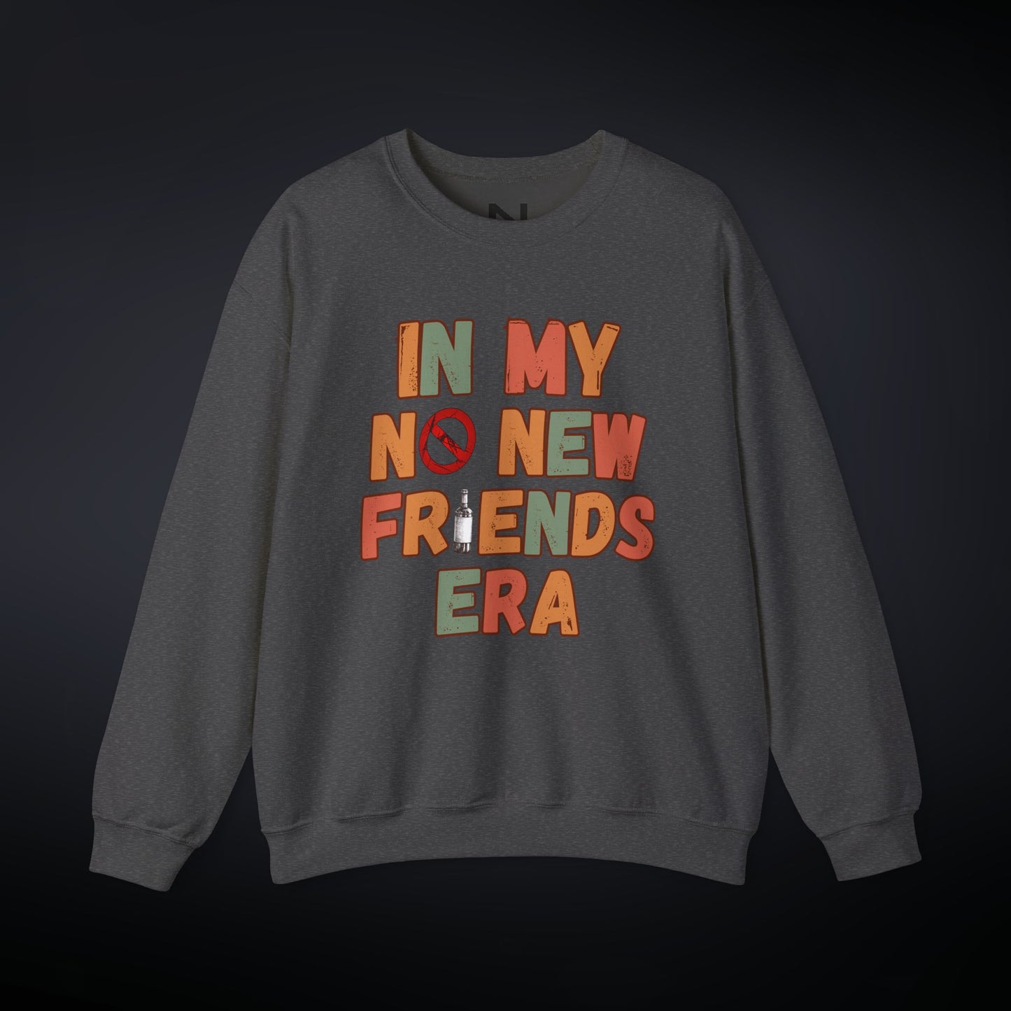 No New Friends Sweater | Cozy Cute Sweater | Hibernation Sweater