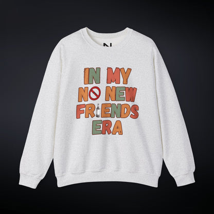 No New Friends Sweater | Cozy Cute Sweater | Hibernation Sweater